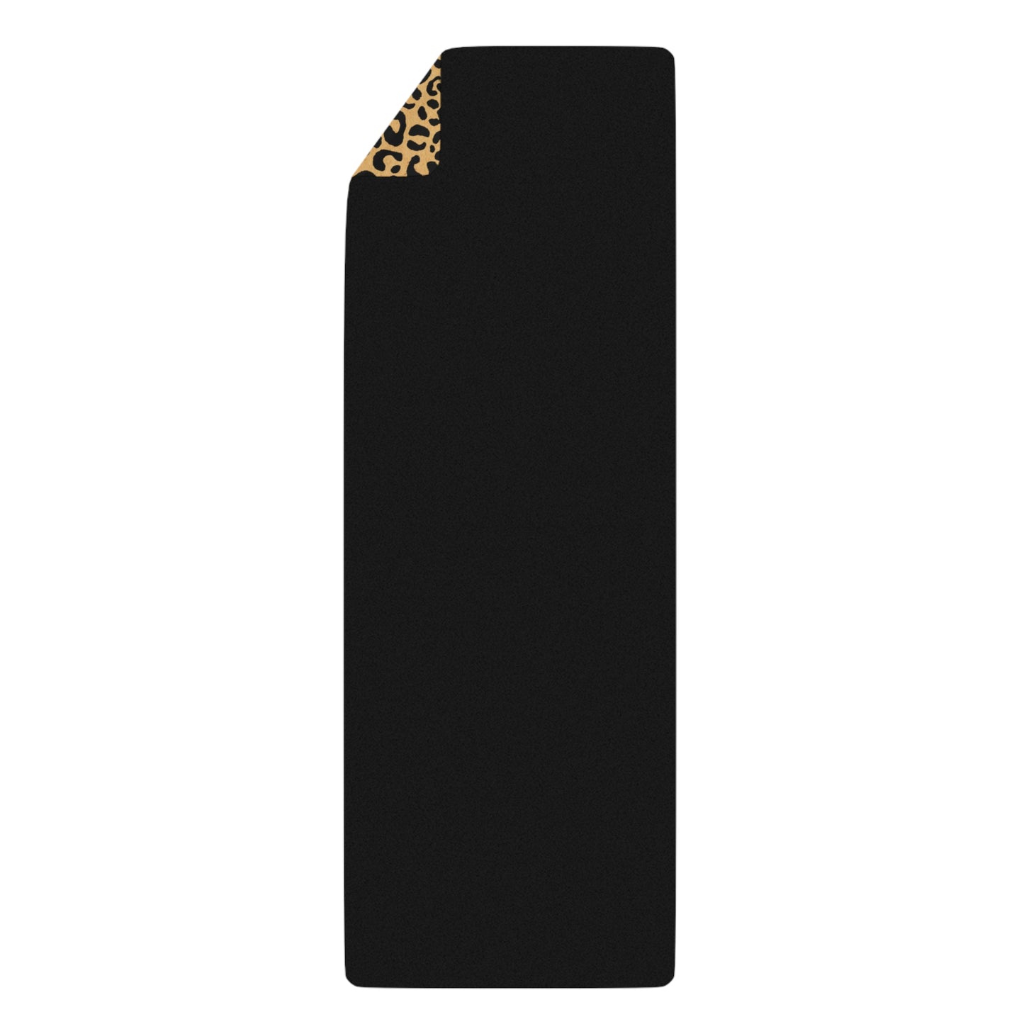 Leopard Print Rubber Yoga Mat — Non‑Slip Eco Fitness Mat