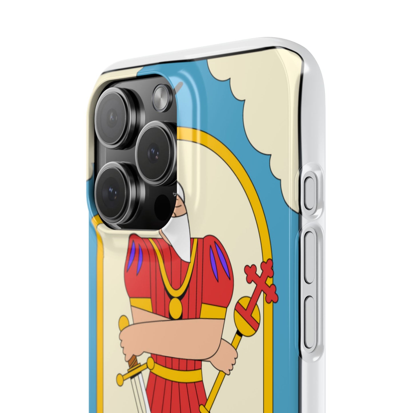 The Emperor Tarot Slim Case — Illustrated Tarot Phone Case