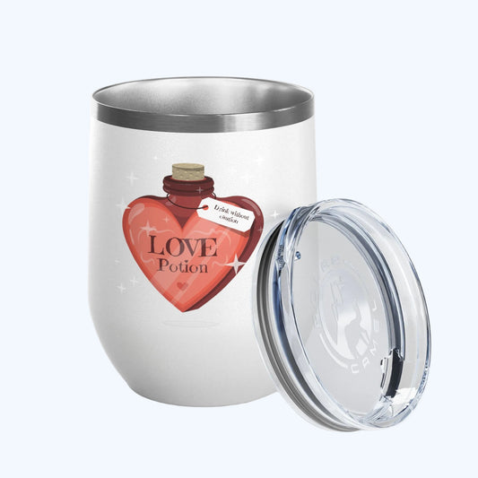 Love Potion Wine Tumbler — 12oz Insulated Valentine's Wine Cup
