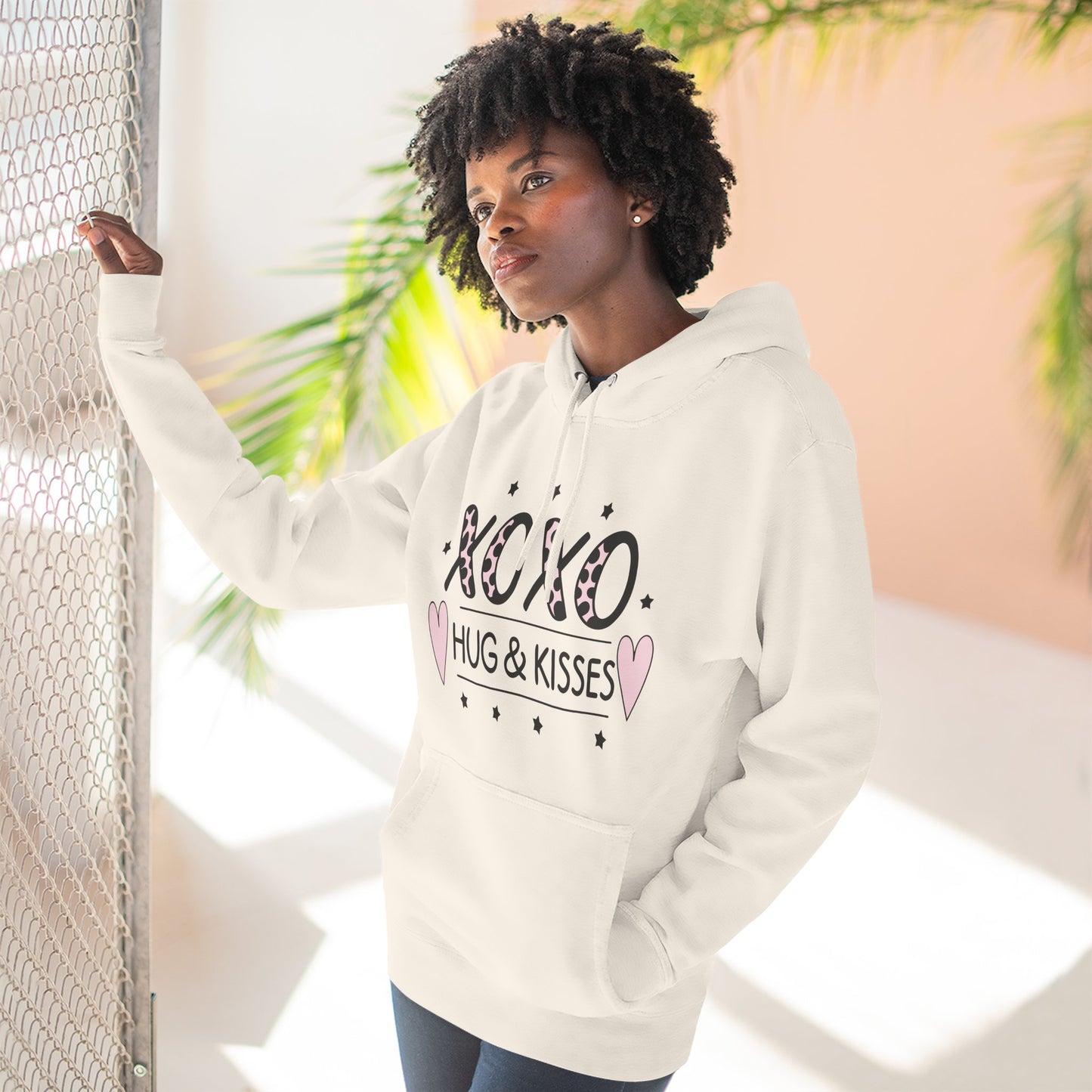 Hoodie - XOXO Hug & Kisses Valentine’s Day Pullover