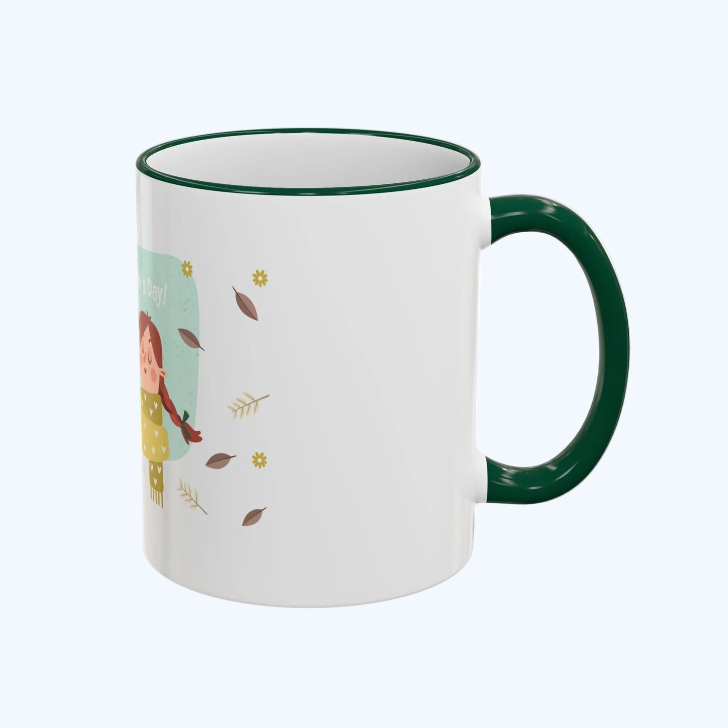 Accent Rim & Handle Mug (11oz, 15oz)