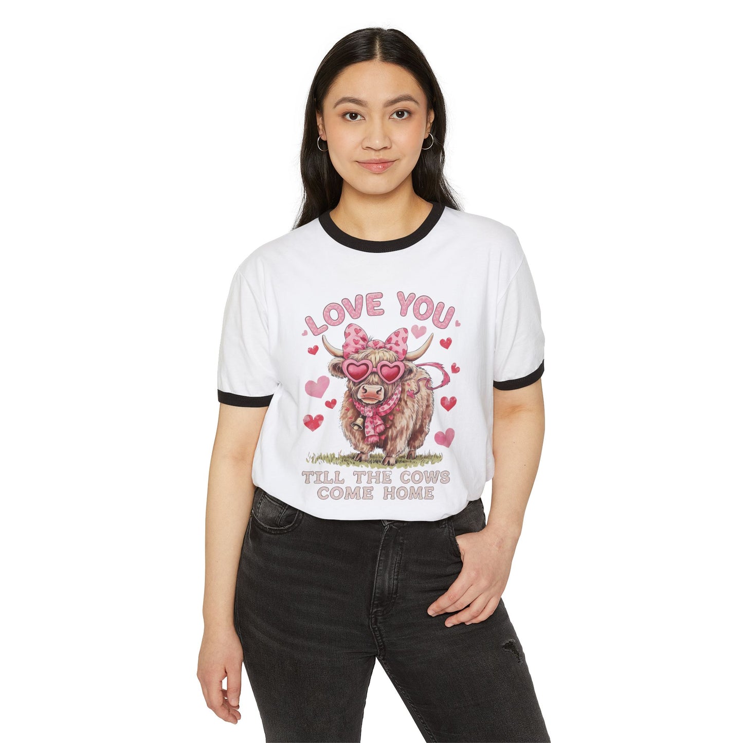 Love You 'Til the Cows Come Home Ringer T-Shirt
