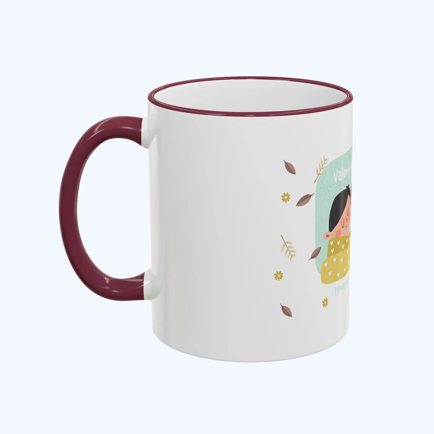 Accent Rim & Handle Mug (11oz, 15oz)