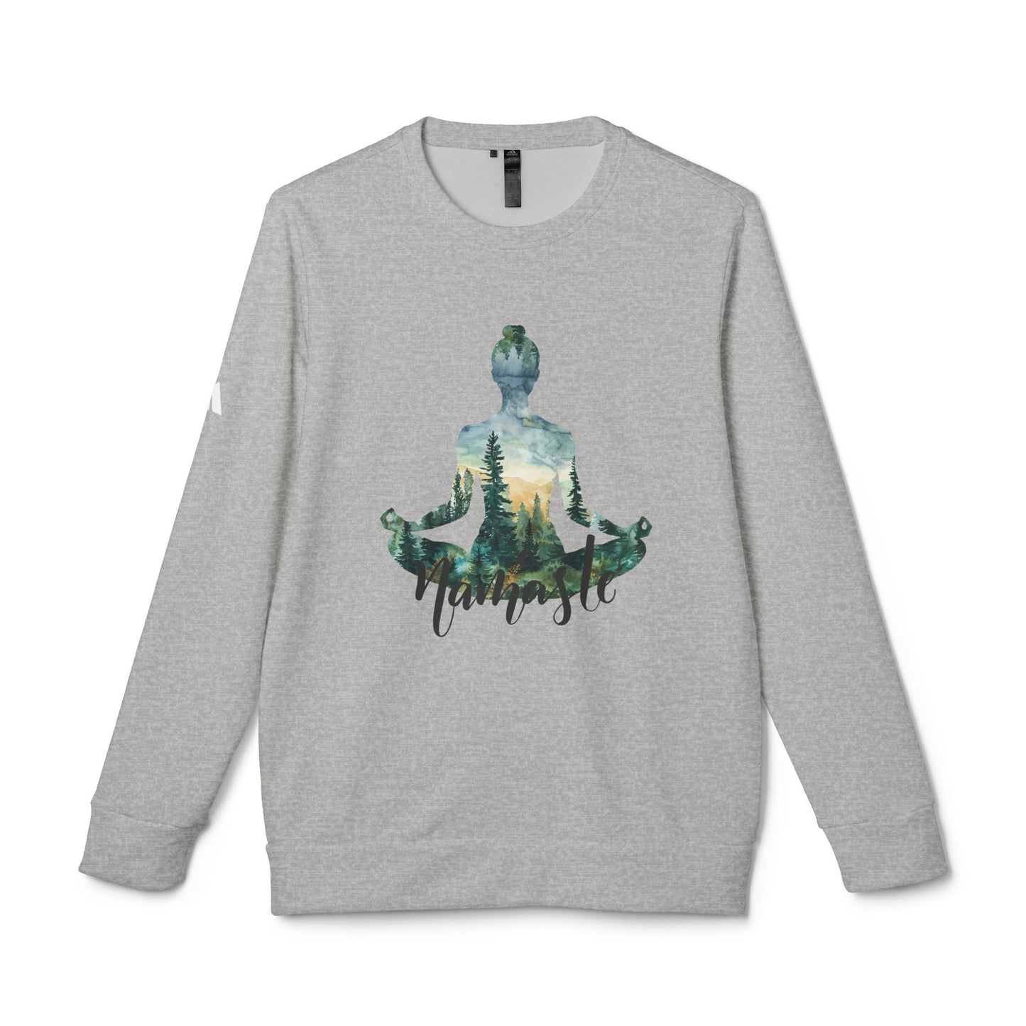 Meditation Forest Crewneck Sweatshirt — Namaste Yoga Graphic