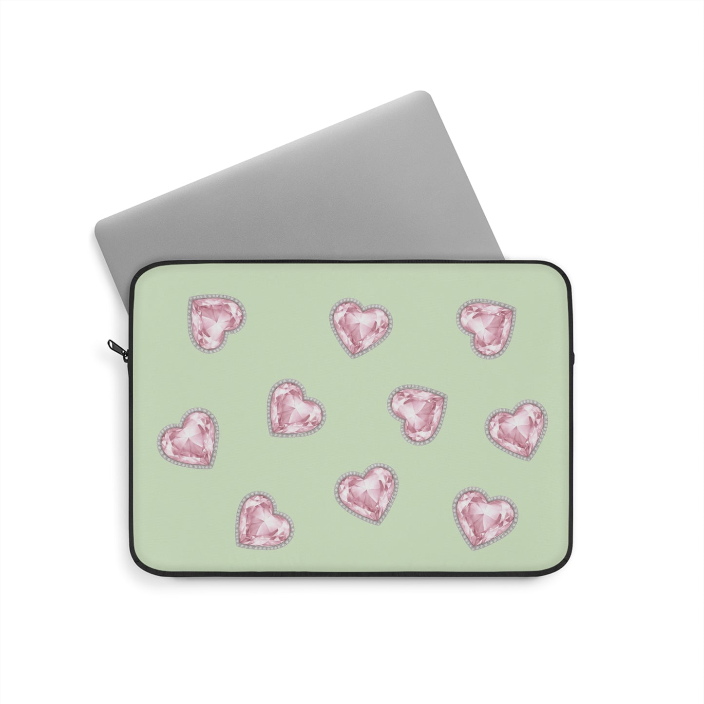 Stylish Hearts Laptop Sleeve - Perfect for Students & Professionals