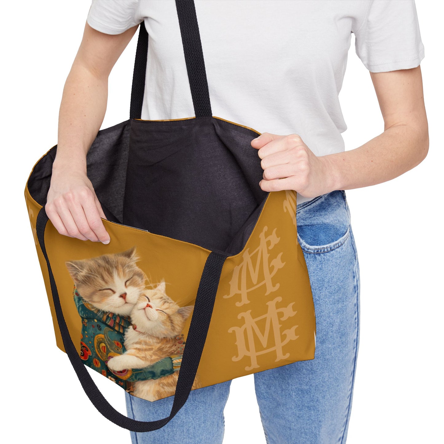 Cat Lovers Weekender Tote Bag - Cozy and Stylish for Outings