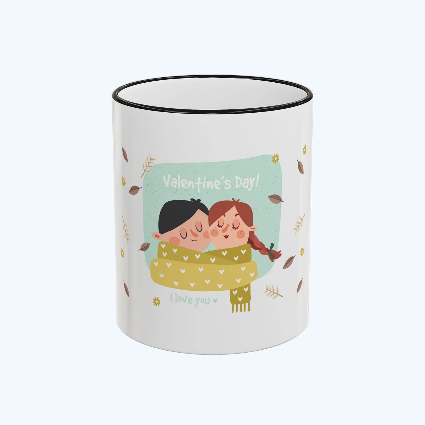 Accent Rim & Handle Mug (11oz, 15oz)