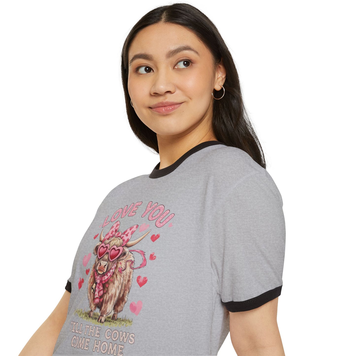 Love You 'Til the Cows Come Home Ringer T-Shirt