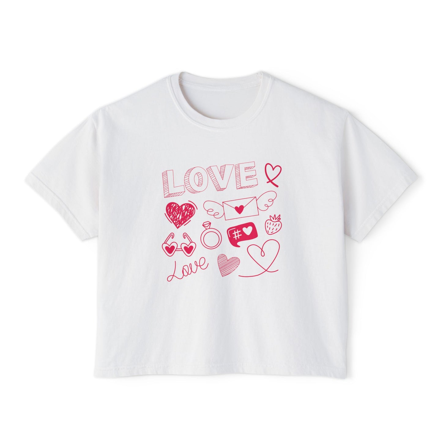 Love Doodles Boxy Tee
