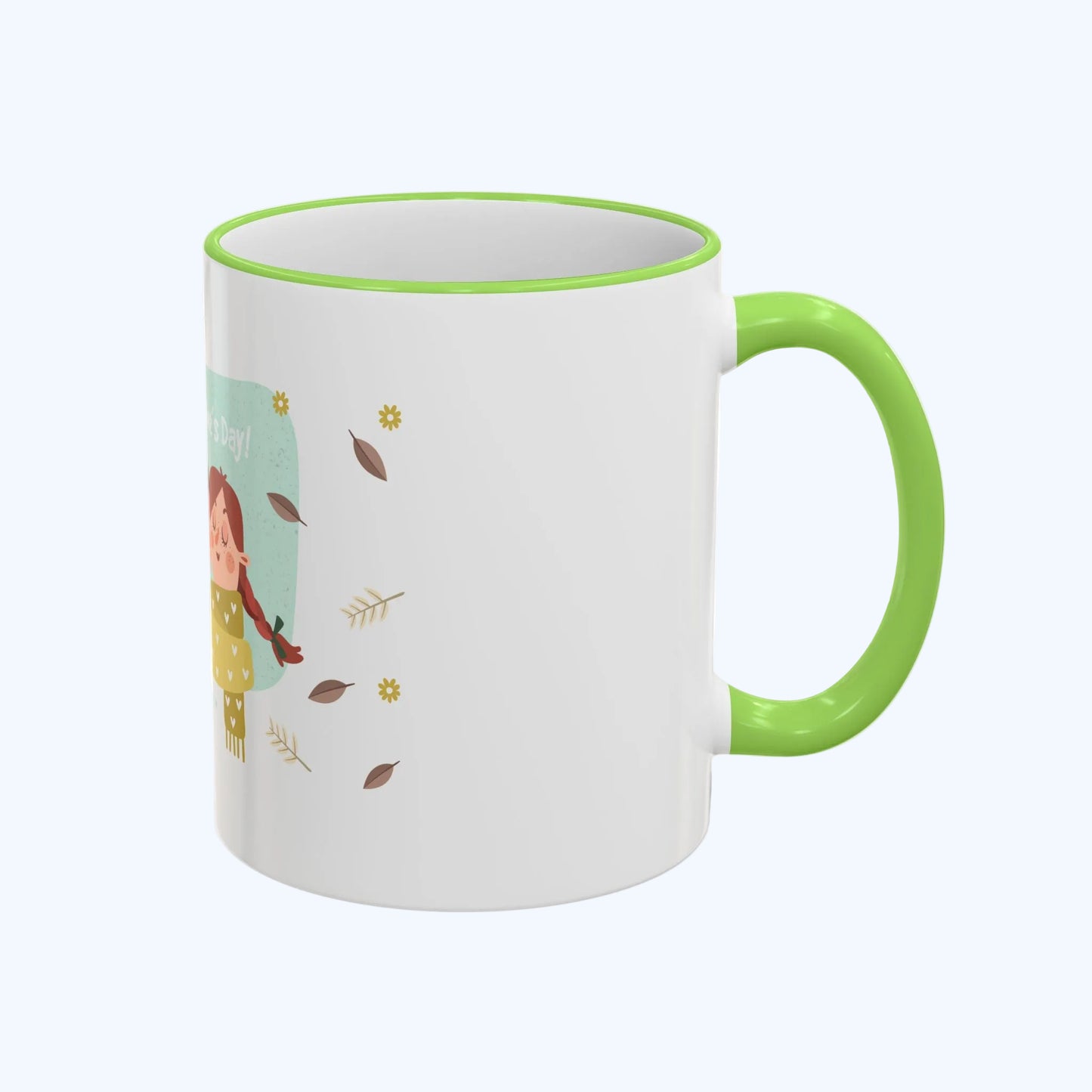 Accent Rim & Handle Mug (11oz, 15oz)