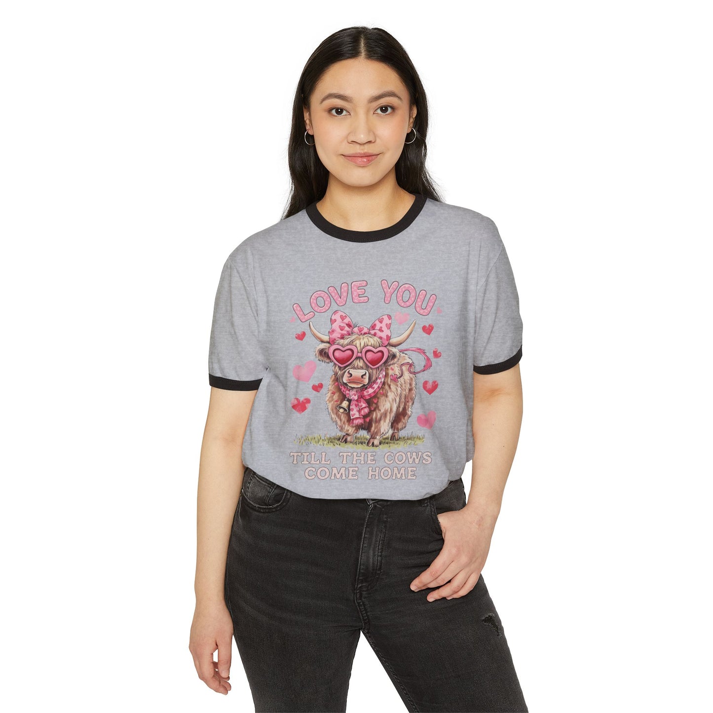 Love You 'Til the Cows Come Home Ringer T-Shirt