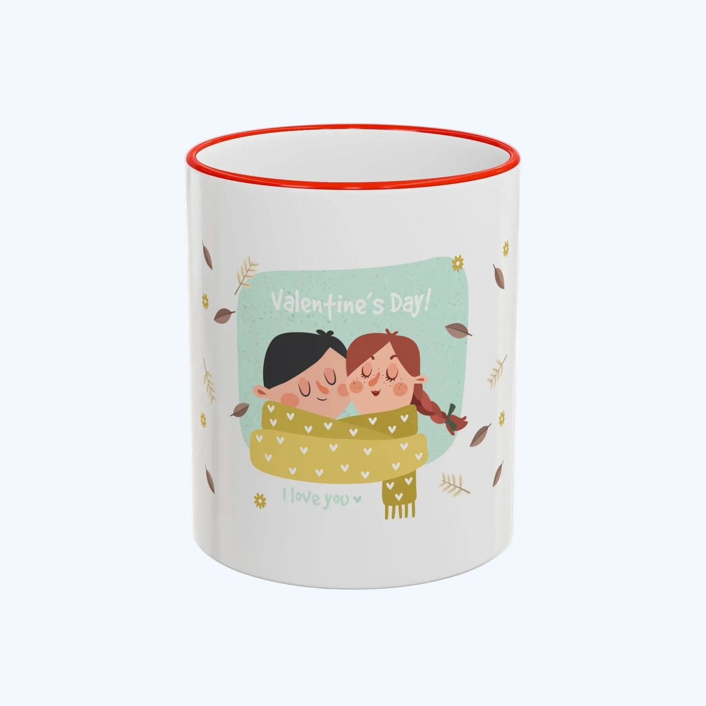 Accent Rim & Handle Mug (11oz, 15oz)