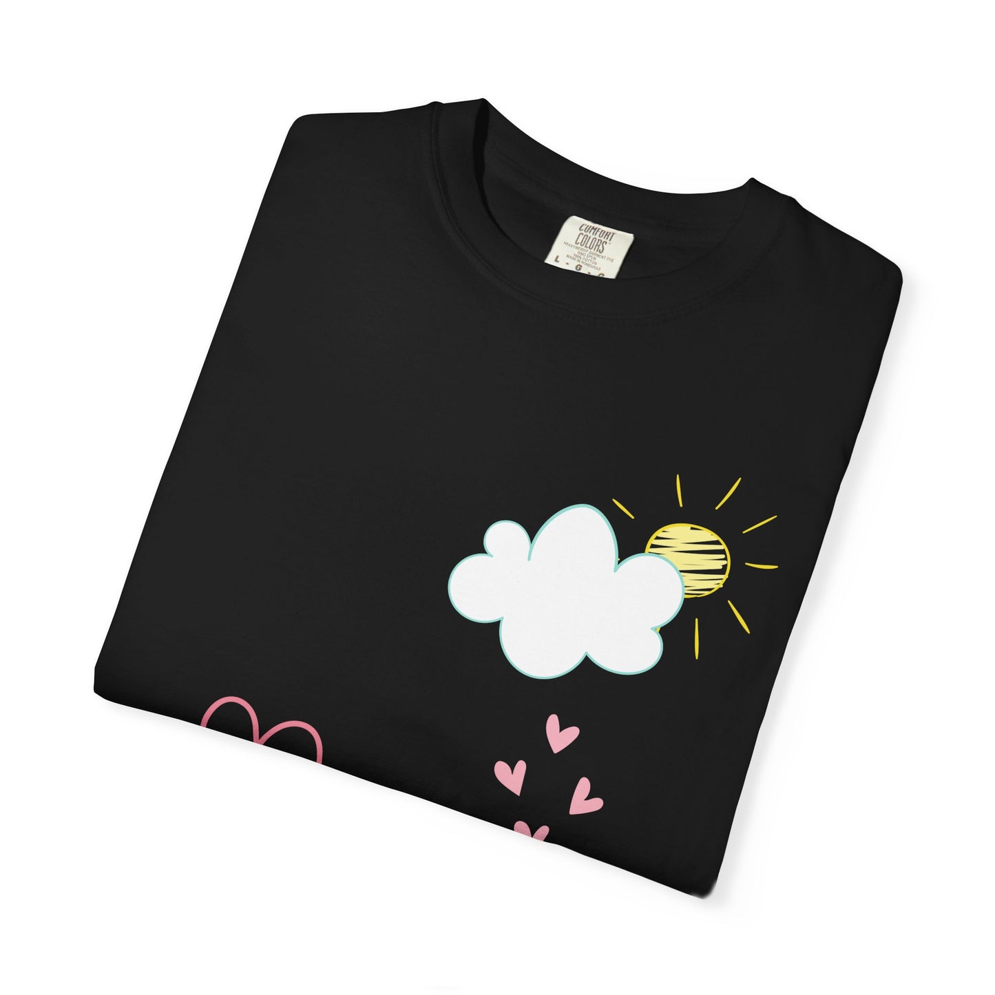 Kids Heart String T-Shirt — Cute Doodle Love Graphic Tee