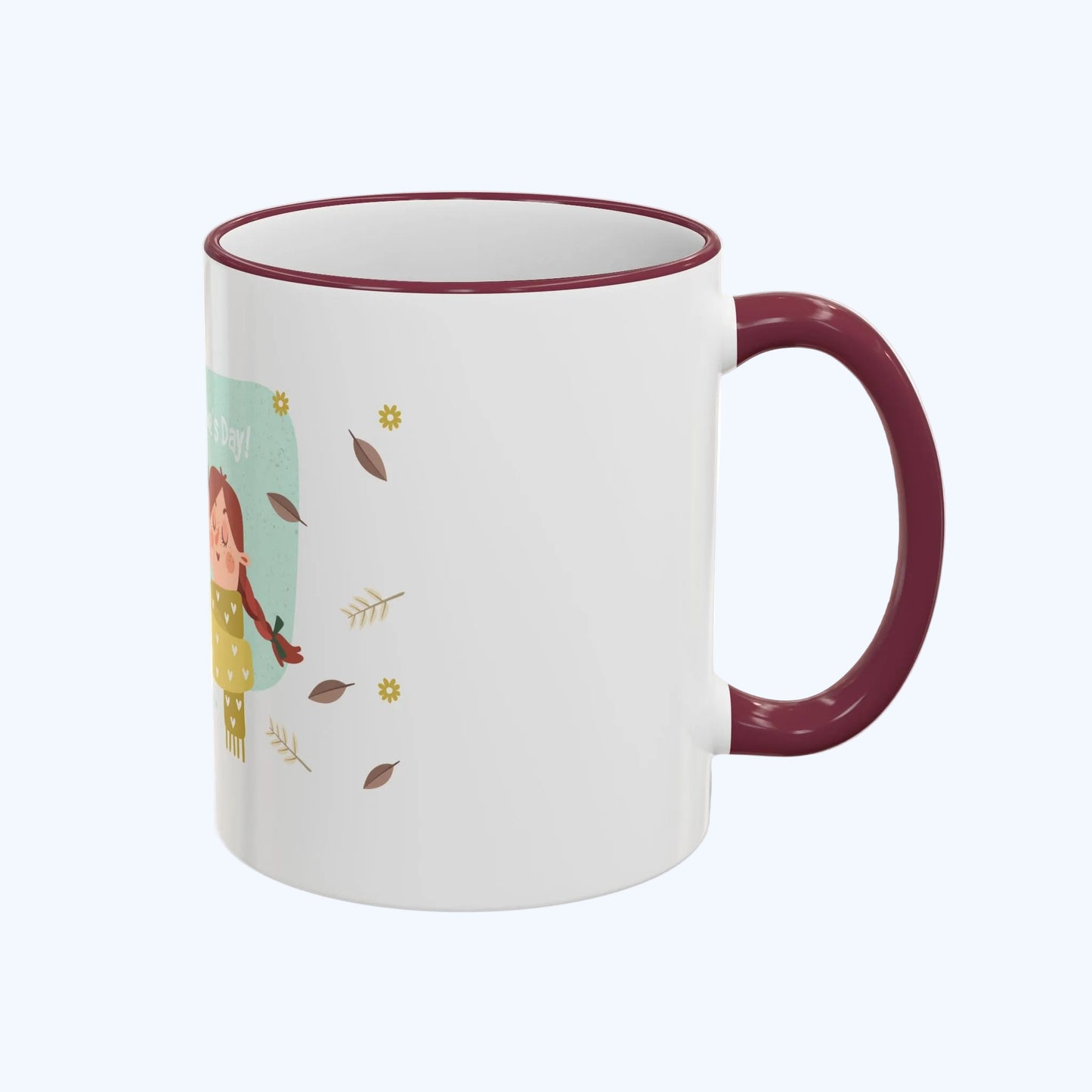 Accent Rim & Handle Mug (11oz, 15oz)