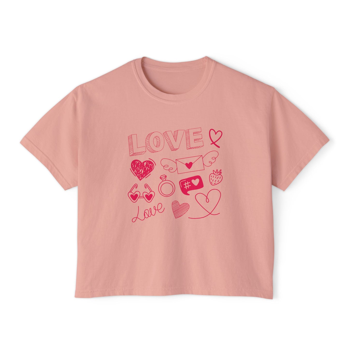 Love Doodles Boxy Tee