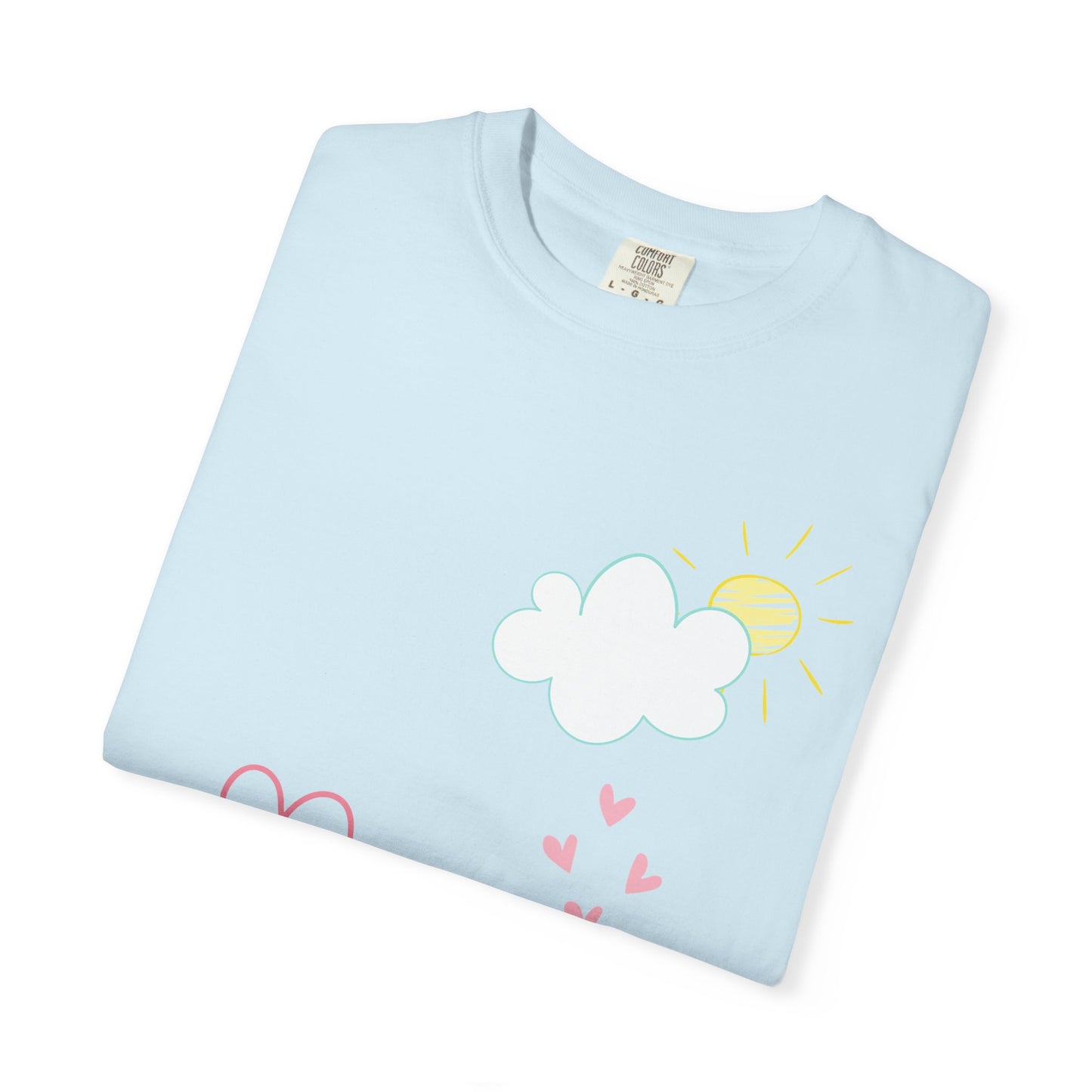 Kids Heart String T-Shirt — Cute Doodle Love Graphic Tee