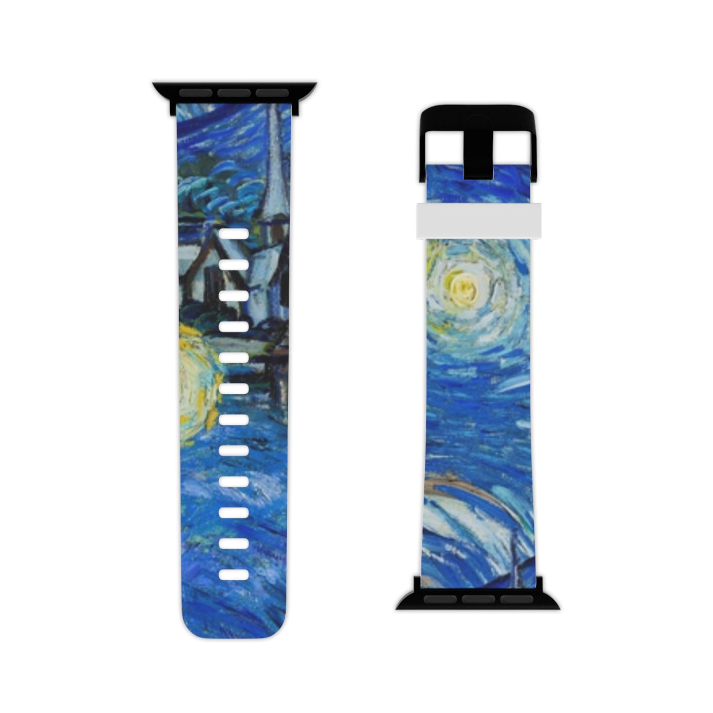 Artistic Apple Watch Band - Starry Night Design