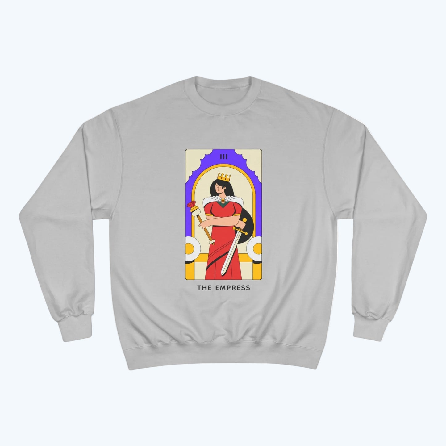 Empress Tarot Sweatshirt — The Empress Card Graphic Crewneck