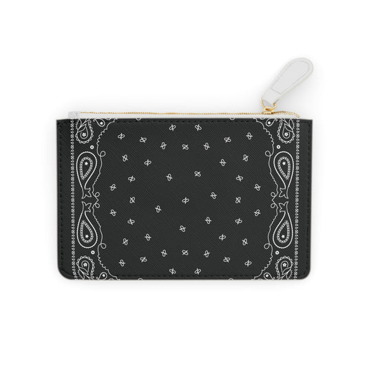 Stylish Bandana Mini Clutch Bag, Trendy Purse, Everyday Organizer, Gift for Her, Fashion Accessory