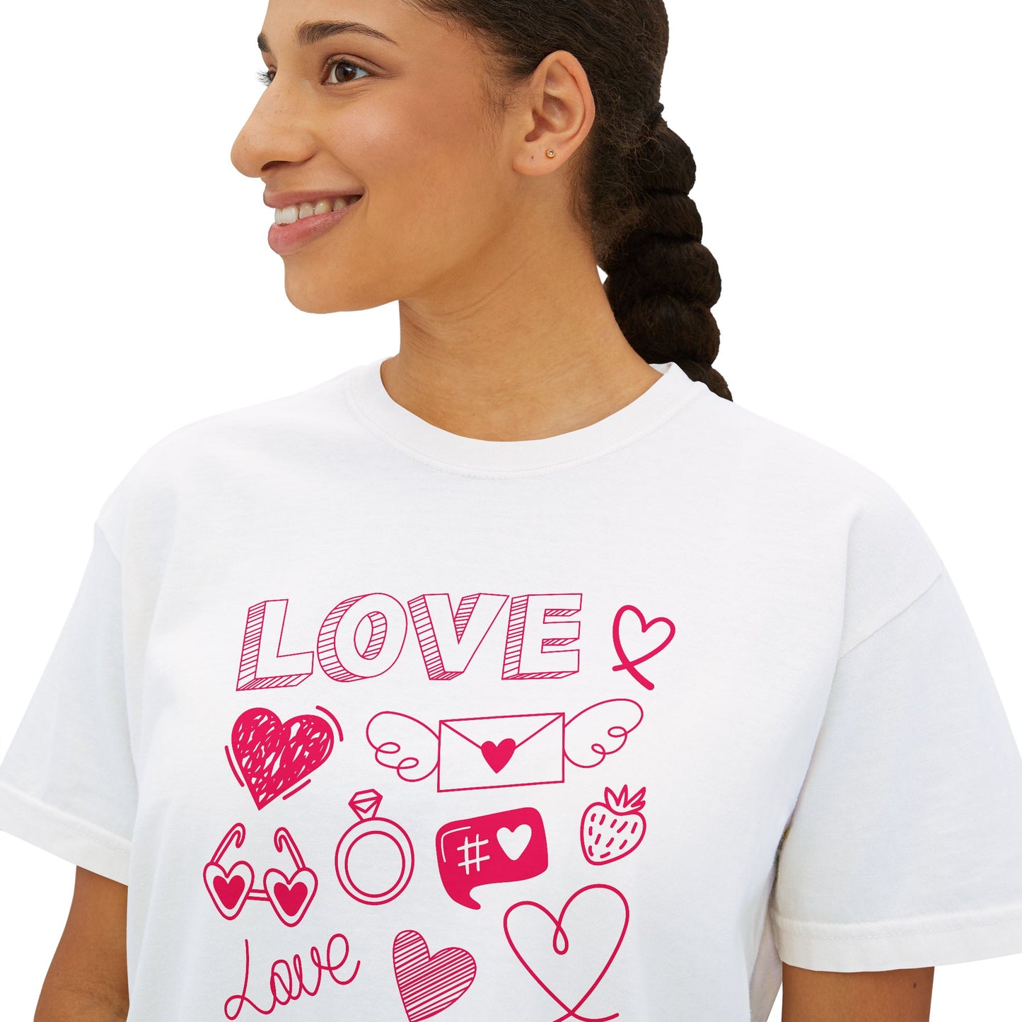 Love Doodles Boxy Tee