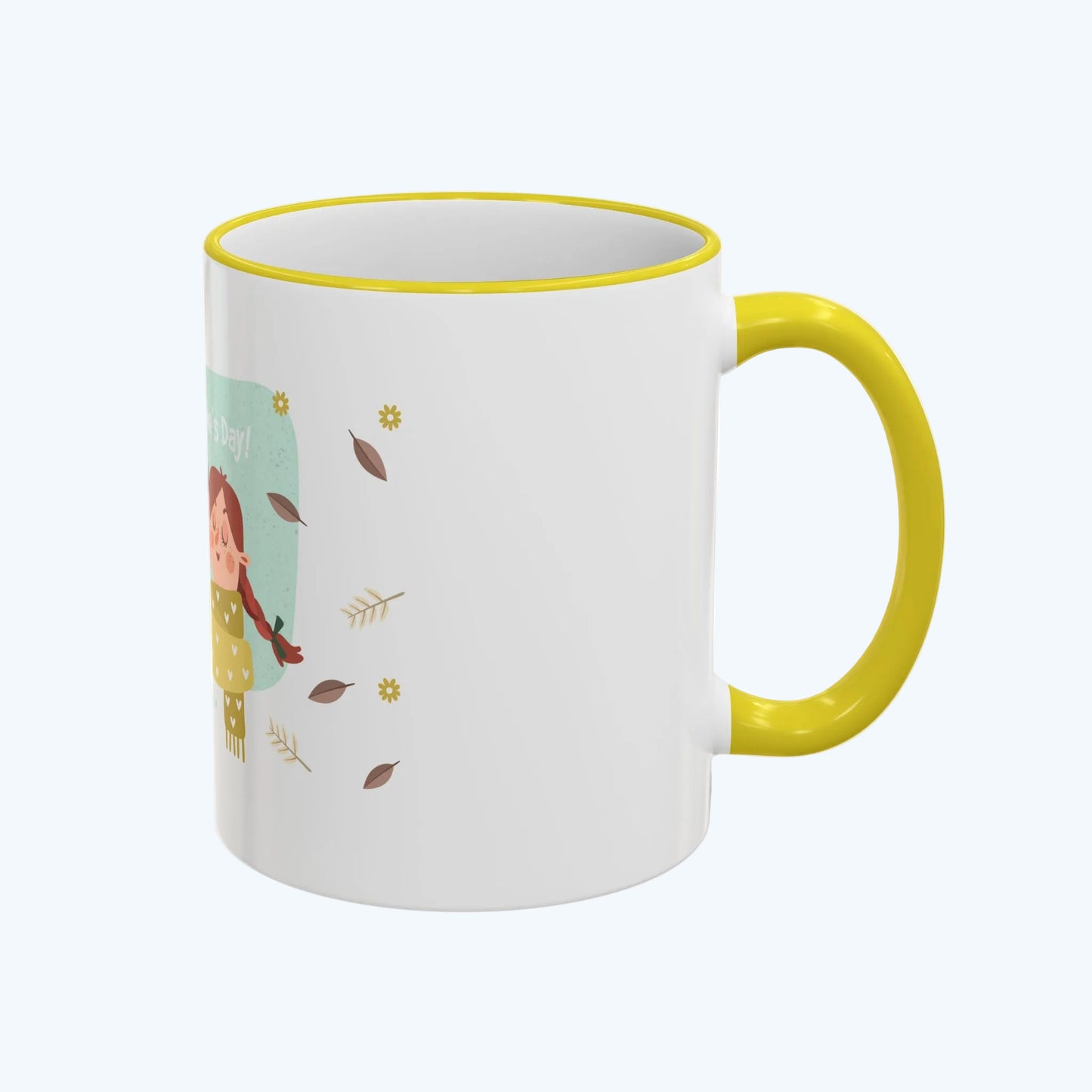 Accent Rim & Handle Mug (11oz, 15oz)