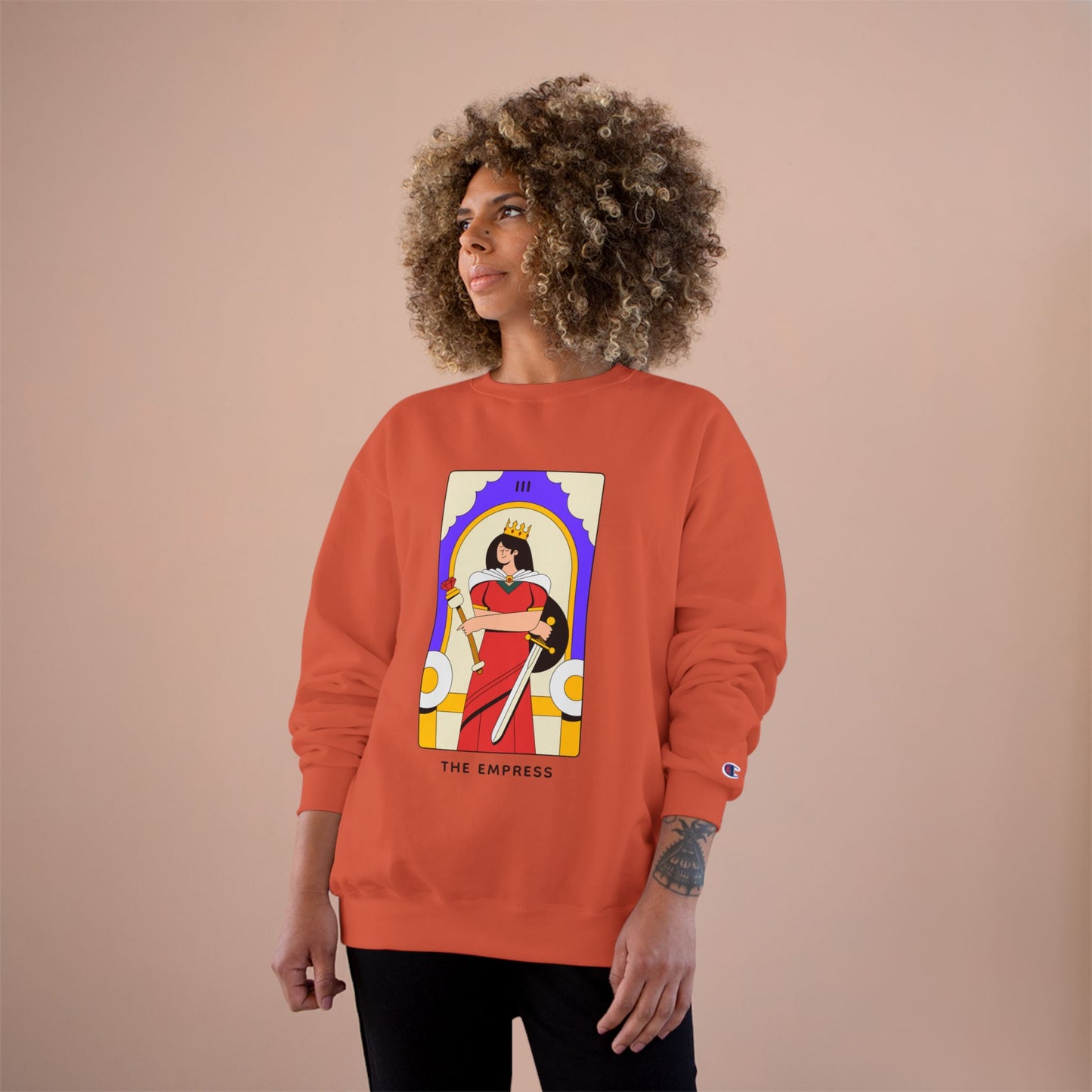 Empress Tarot Sweatshirt — The Empress Card Graphic Crewneck