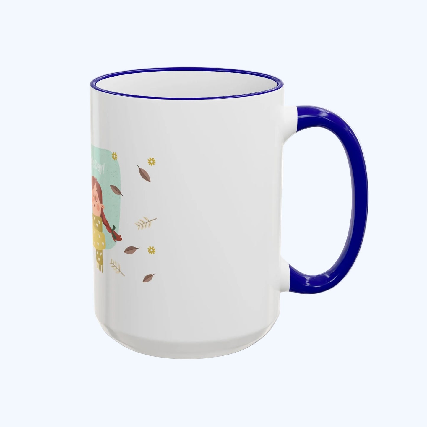 Accent Rim & Handle Mug (11oz, 15oz)