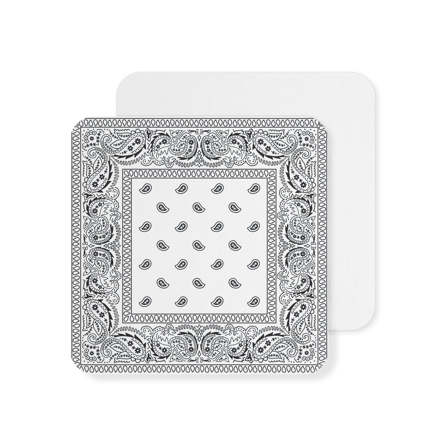 Elegant Paisley Coasters Set, Perfect for Home Decor, Party Supplies, or Gifts, 50 or 100 pcs