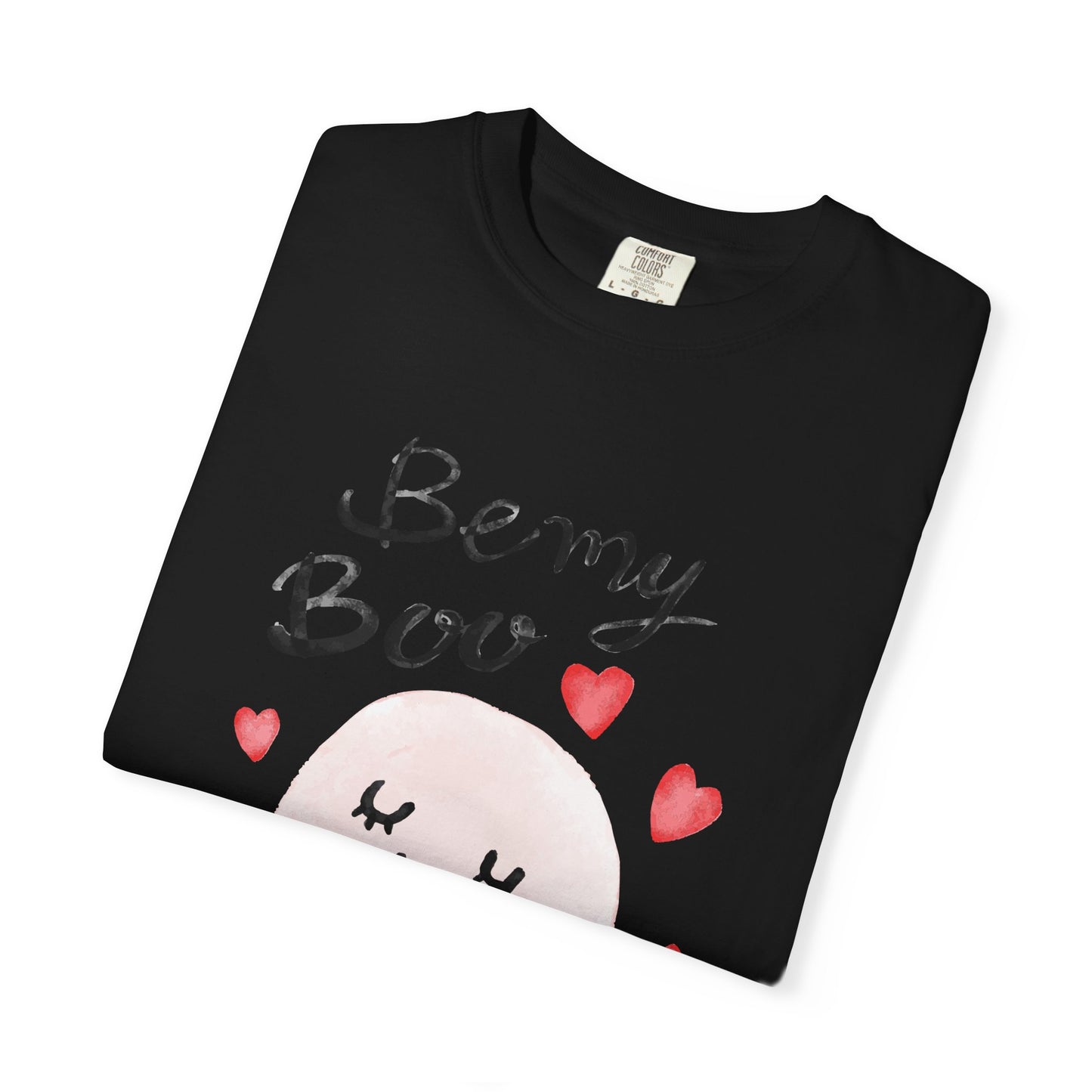 Be My Boo T-Shirt — Cute Valentine Ghost Shirt with Hearts