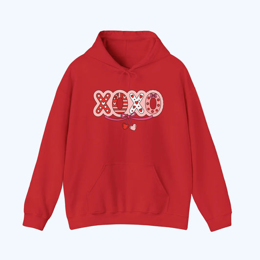 XOXO Heart Hoodie – Cute Valentine’s Day Pullover