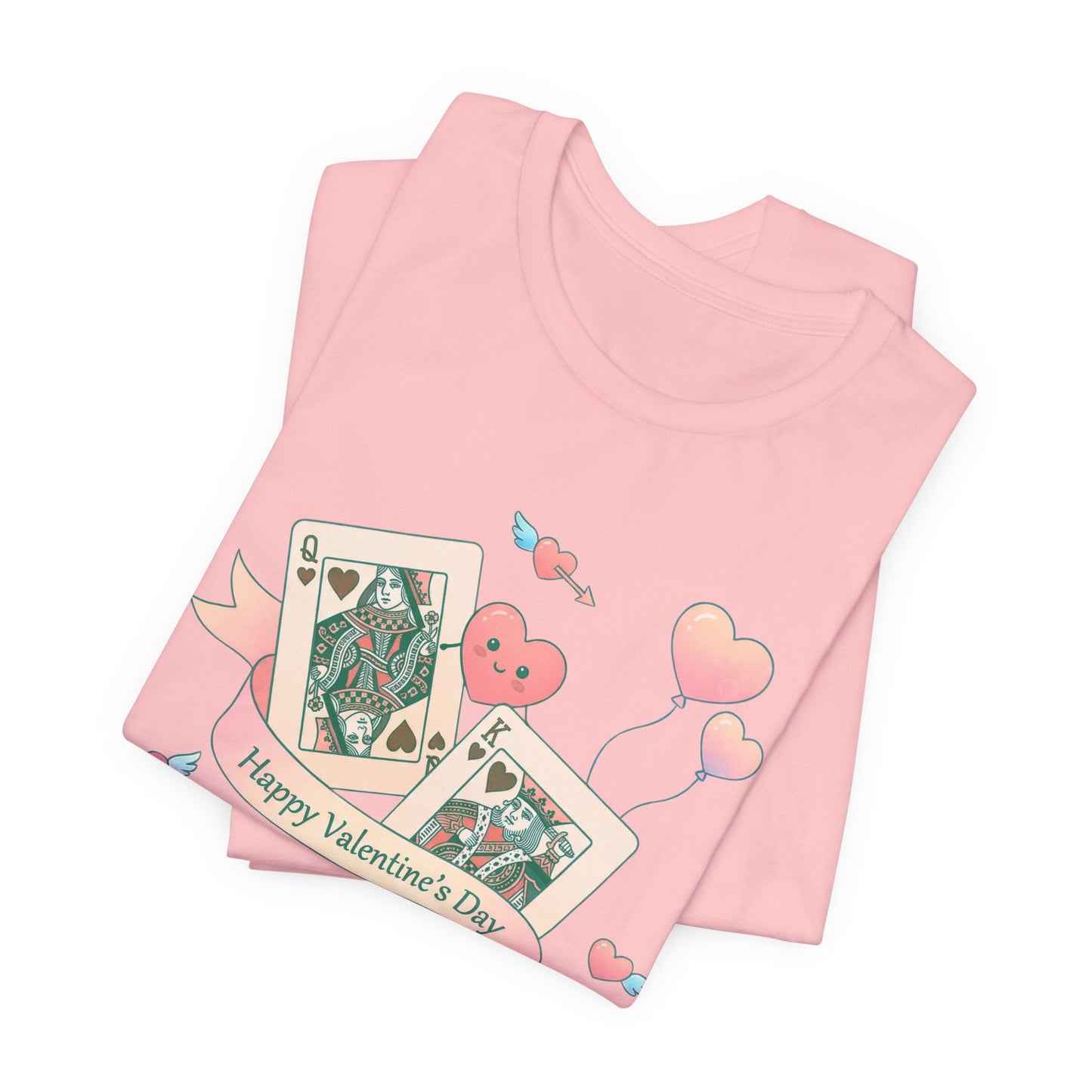 Valentine's Day Vintage Photo Hearts Tee