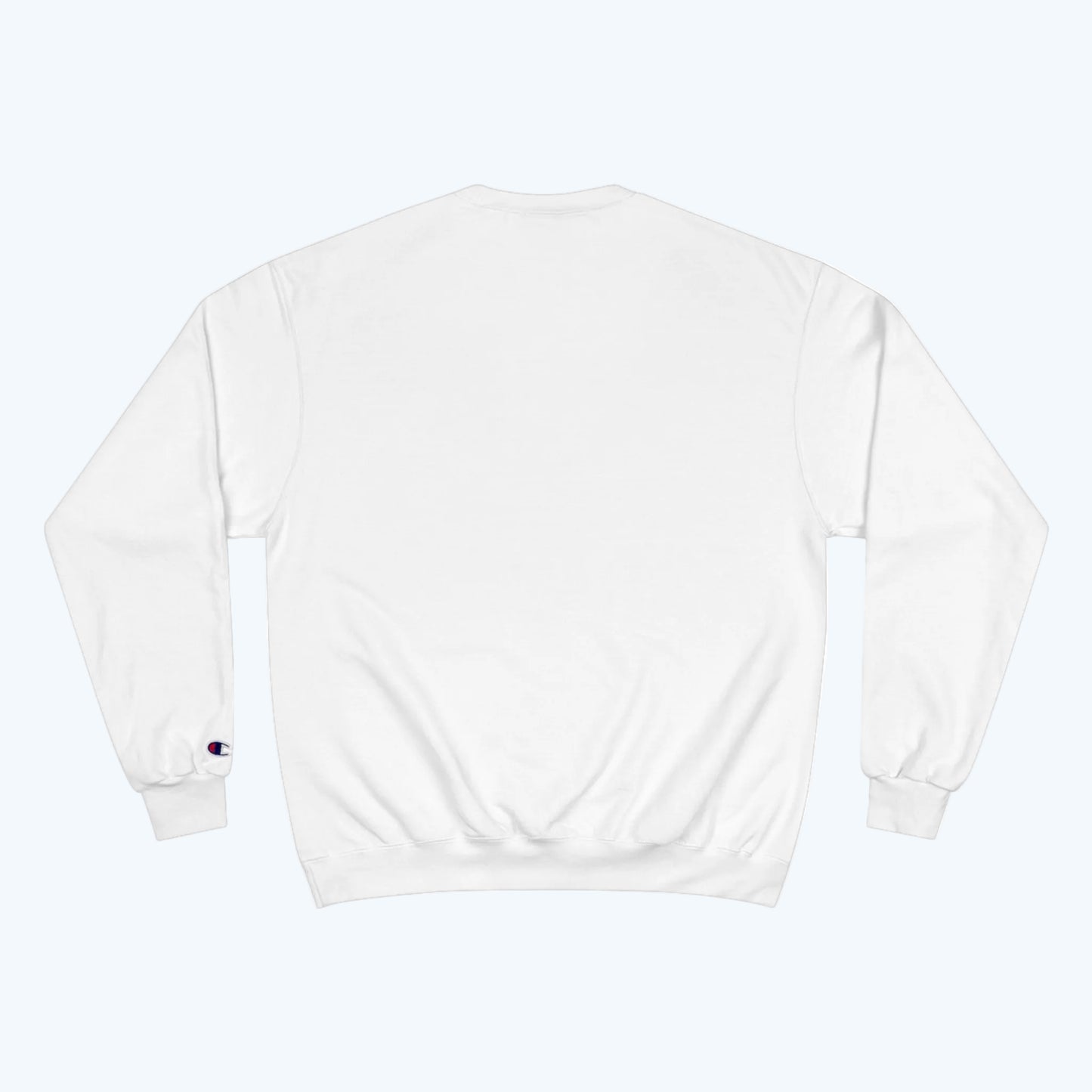 Queen of Hearts Crewneck Sweatshirt — Red Playing Card Graphic