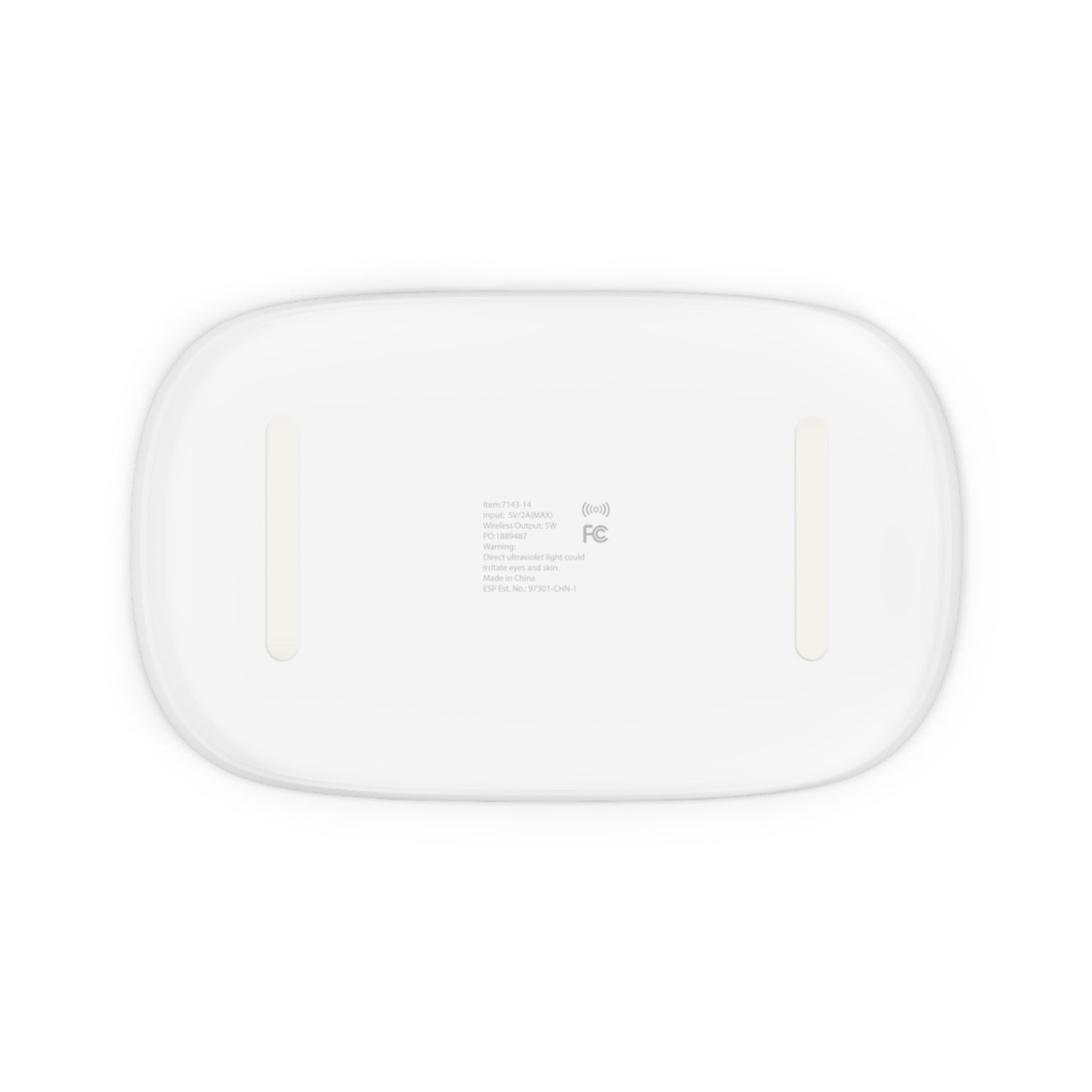 UV Phone Sanitizer & Wireless Charging Pad, Phone Cleaner, Germ-Free Charging, Tech Gift, Home Office Essential, Travel Accessory