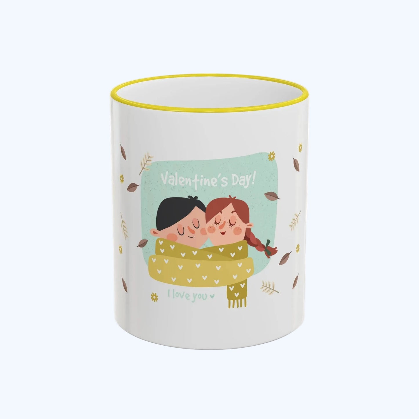 Accent Rim & Handle Mug (11oz, 15oz)