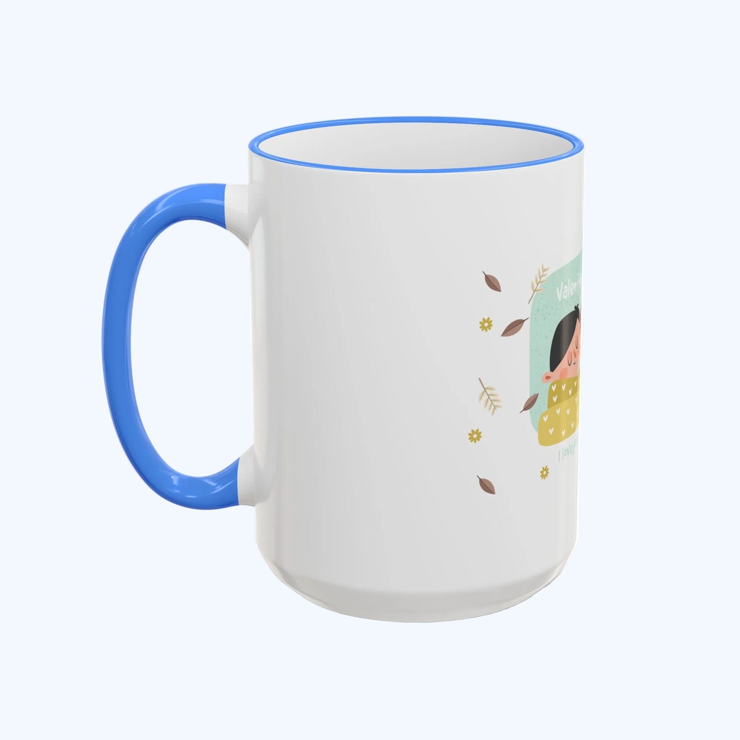 Accent Rim & Handle Mug (11oz, 15oz)