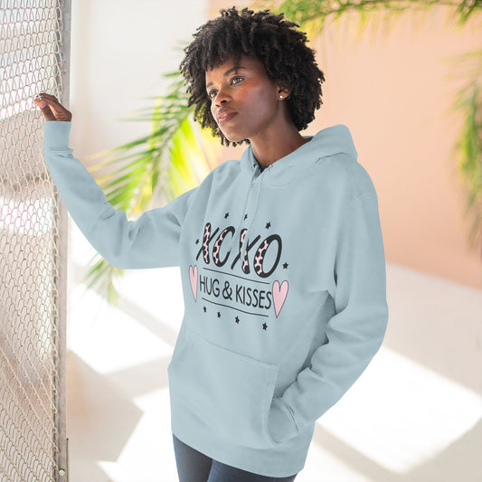 Hoodie - XOXO Hug & Kisses Valentine’s Day Pullover