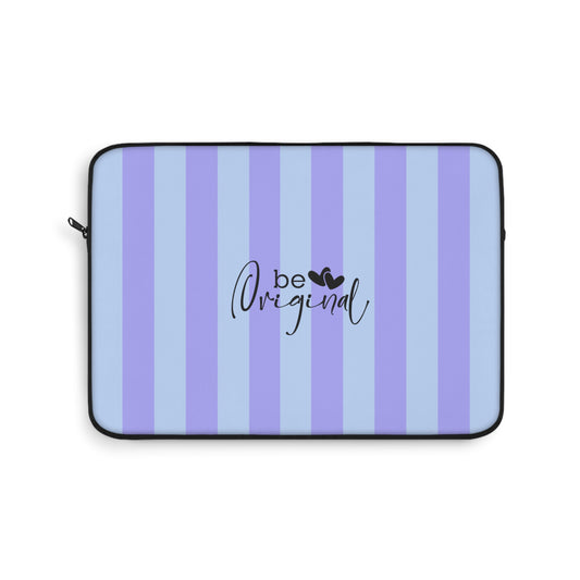 Stylish Laptop Sleeve - Be Original | Work or Study Accessory, Gift for Students & Professionals, Tech Organizer, Modern Design
