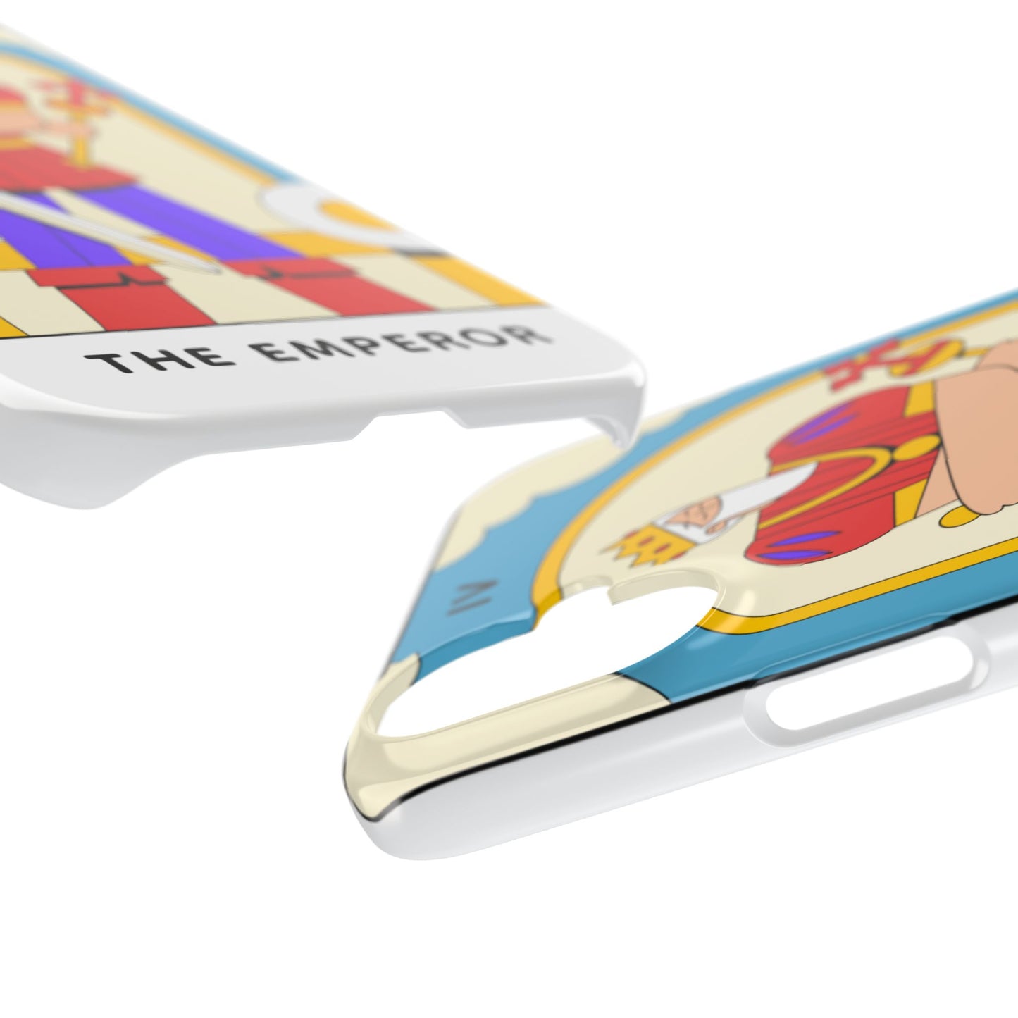 The Emperor Tarot Slim Case — Illustrated Tarot Phone Case