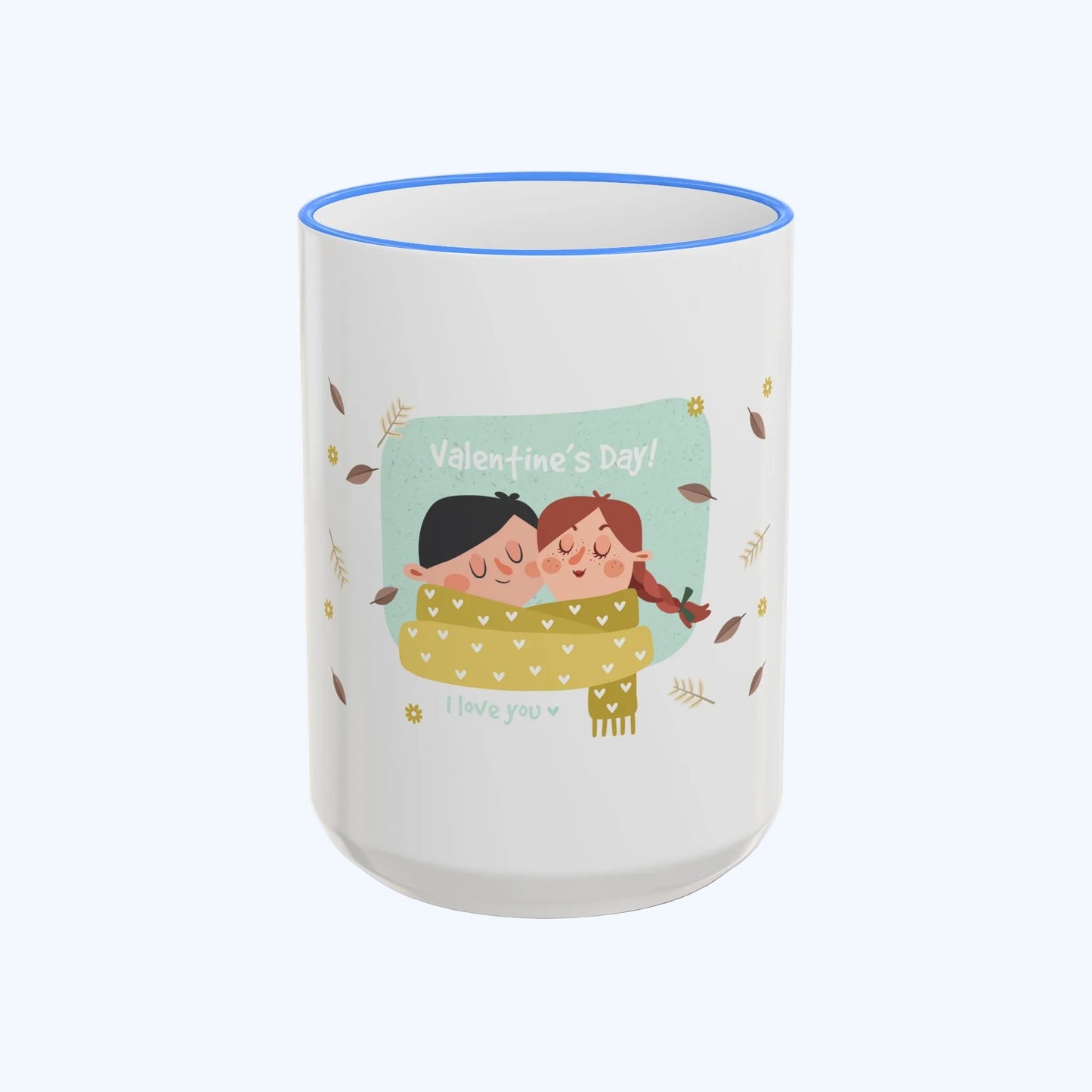 Accent Rim & Handle Mug (11oz, 15oz)