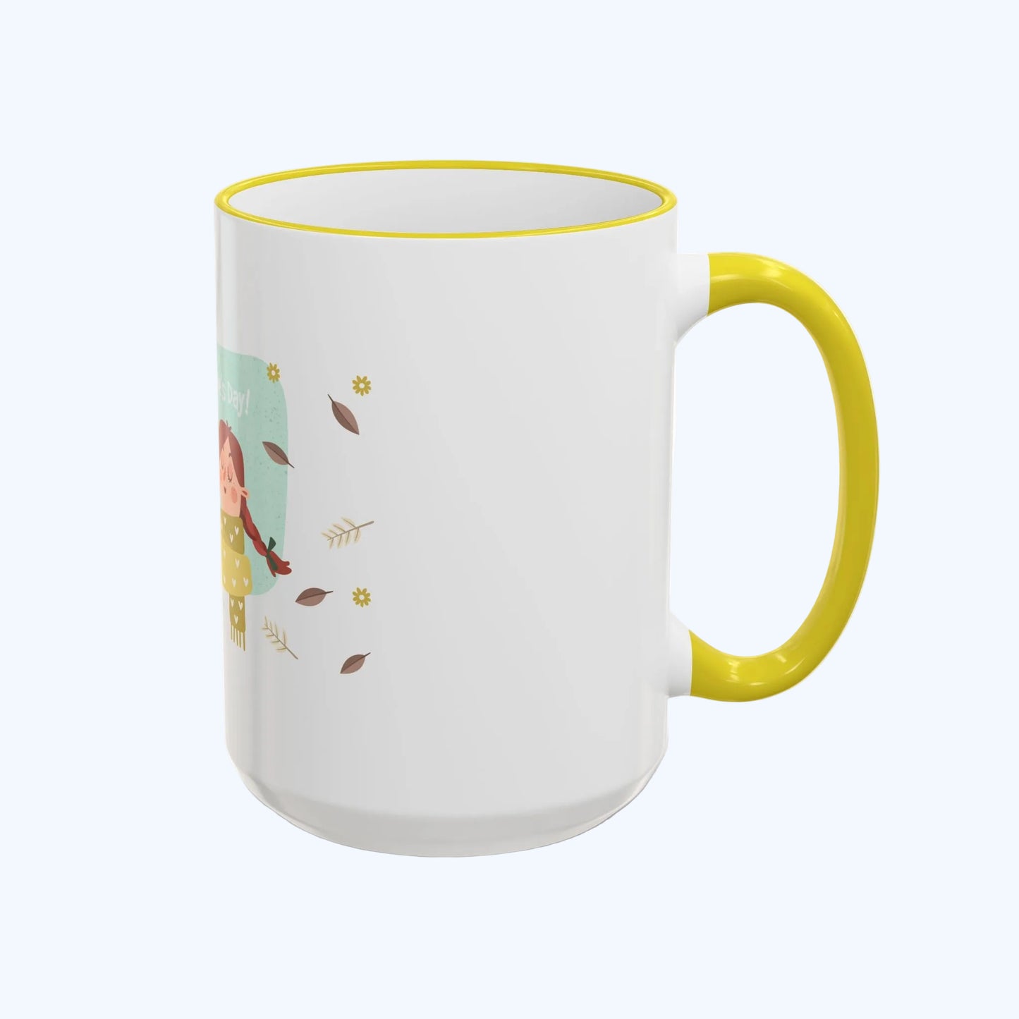 Accent Rim & Handle Mug (11oz, 15oz)