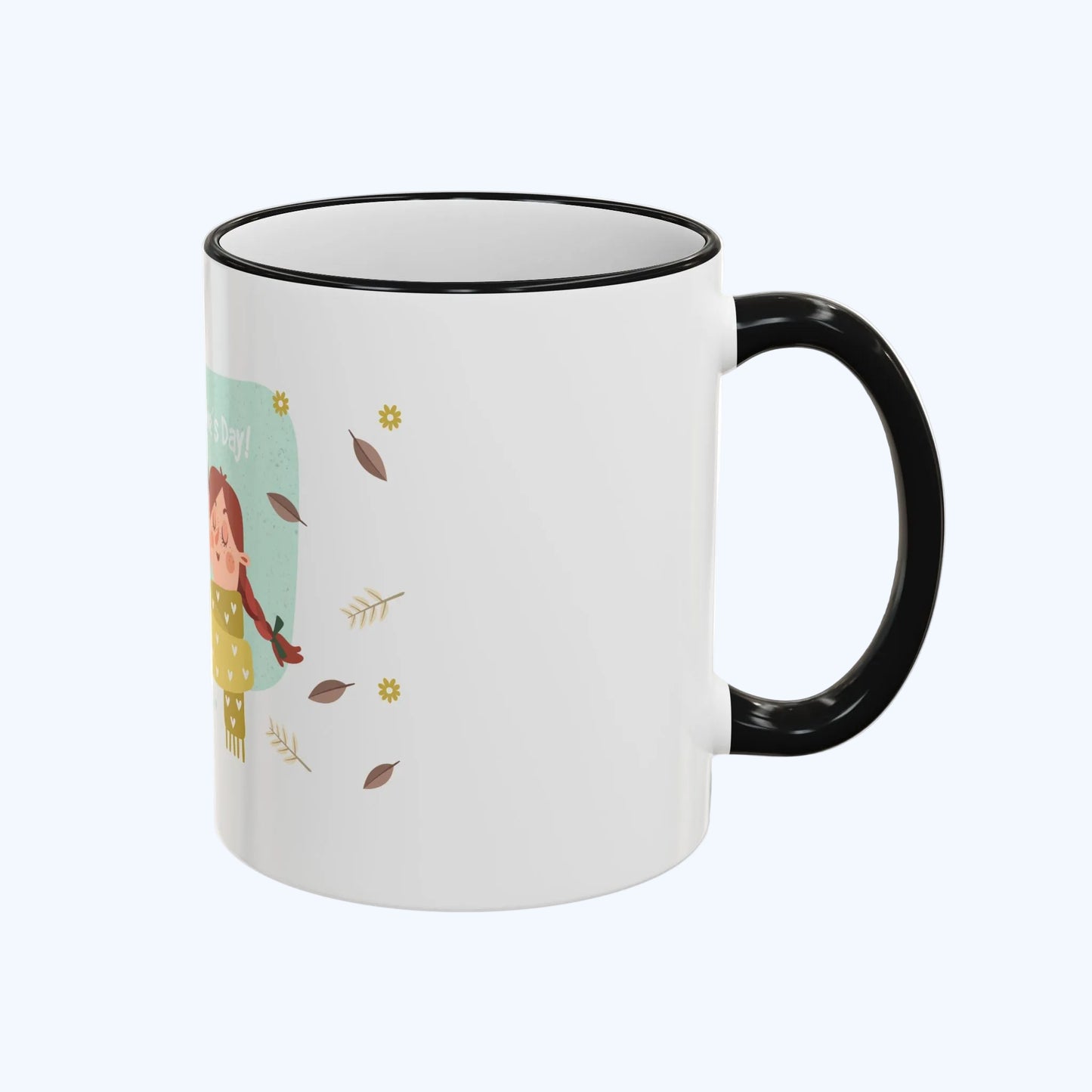 Accent Rim & Handle Mug (11oz, 15oz)