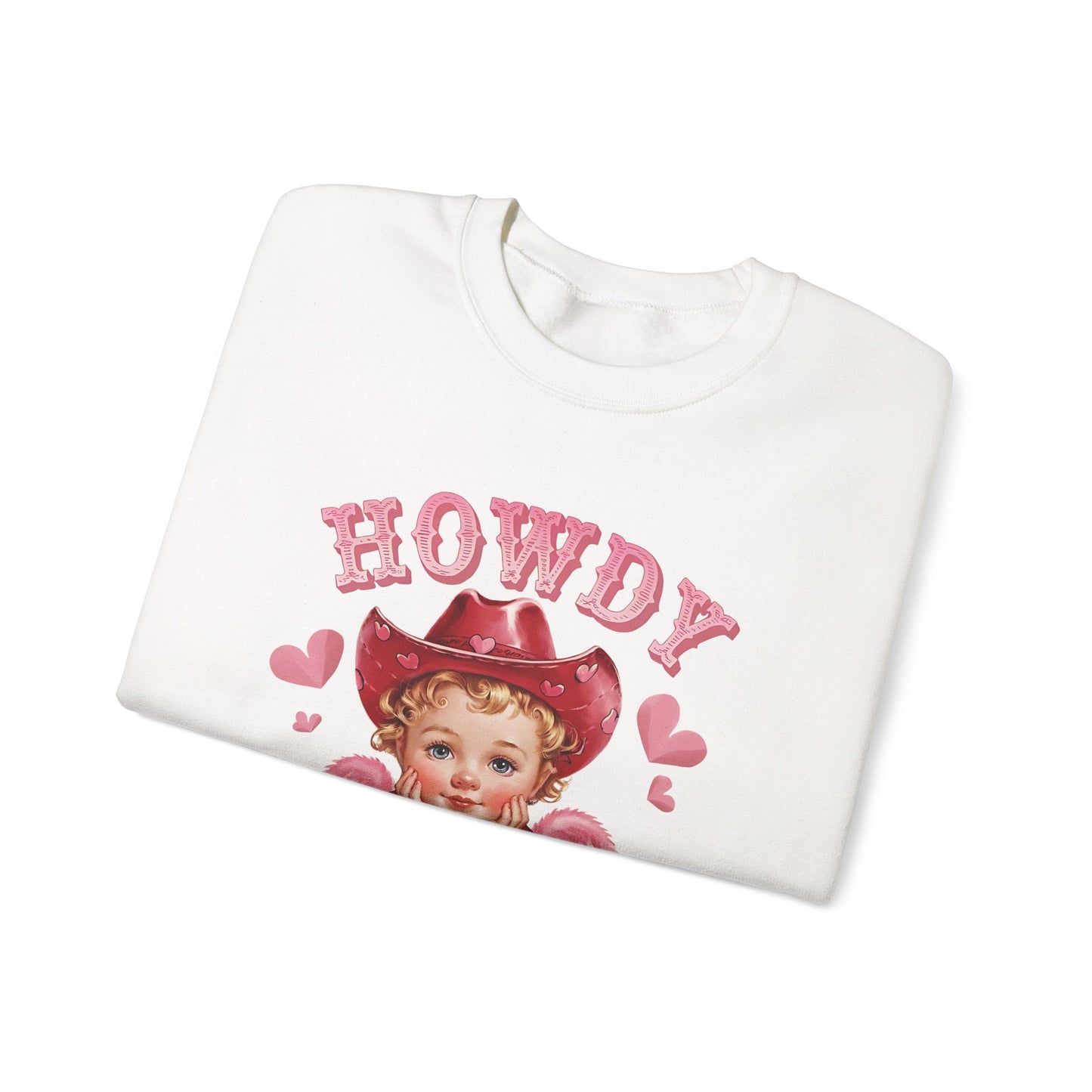 Valentine Howdy Sweatshirt