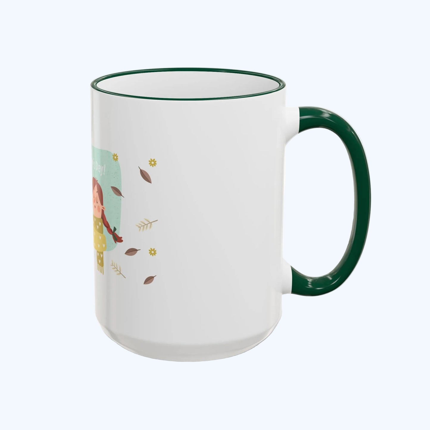 Accent Rim & Handle Mug (11oz, 15oz)