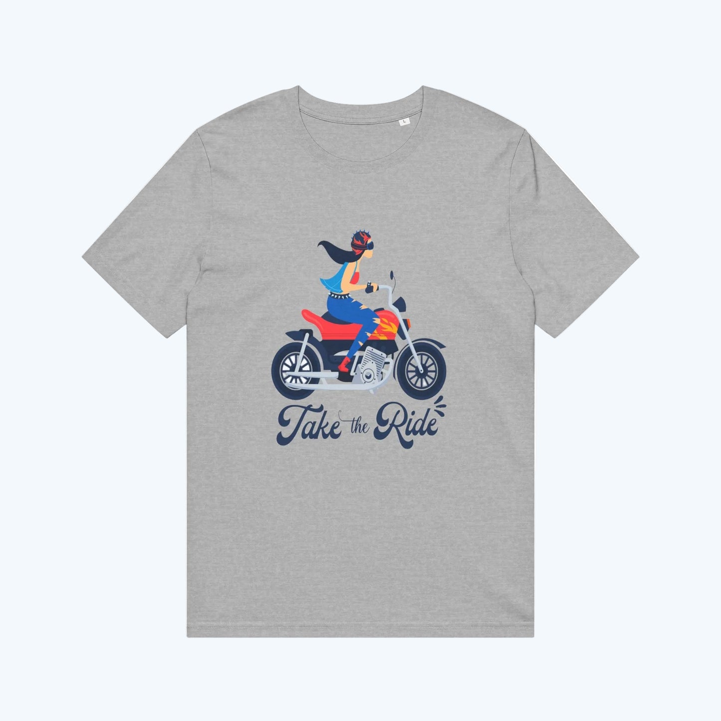 Take the Ride Motorcycle T-Shirt — Vintage Rider Graphic Tee