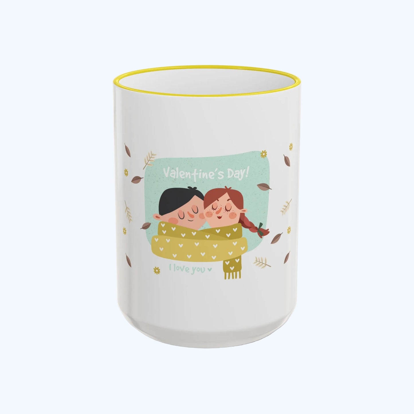 Accent Rim & Handle Mug (11oz, 15oz)