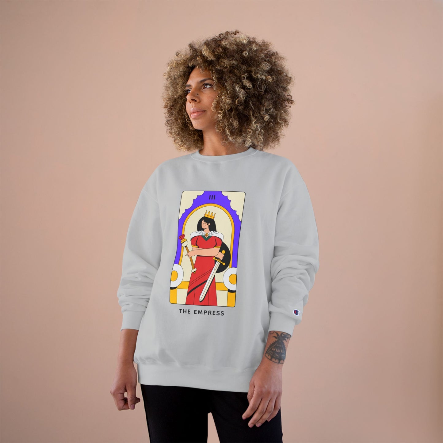 Empress Tarot Sweatshirt — The Empress Card Graphic Crewneck