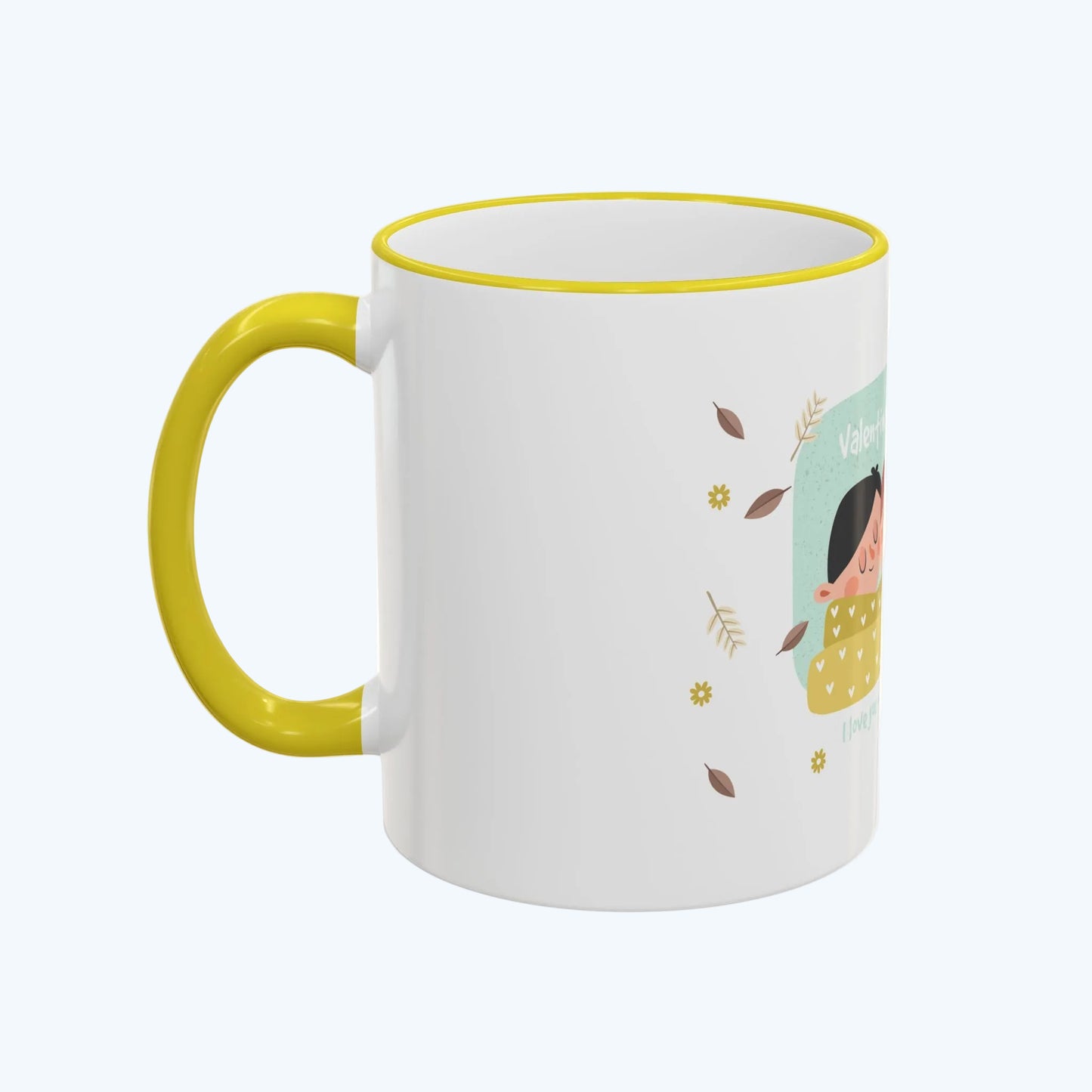 Accent Rim & Handle Mug (11oz, 15oz)