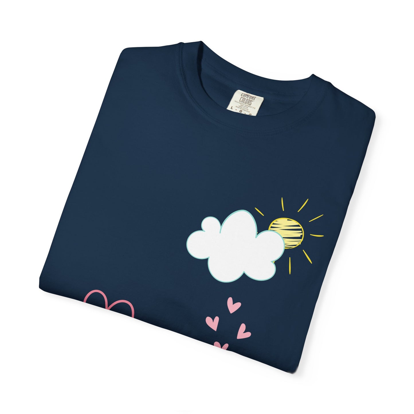 Kids Heart String T-Shirt — Cute Doodle Love Graphic Tee