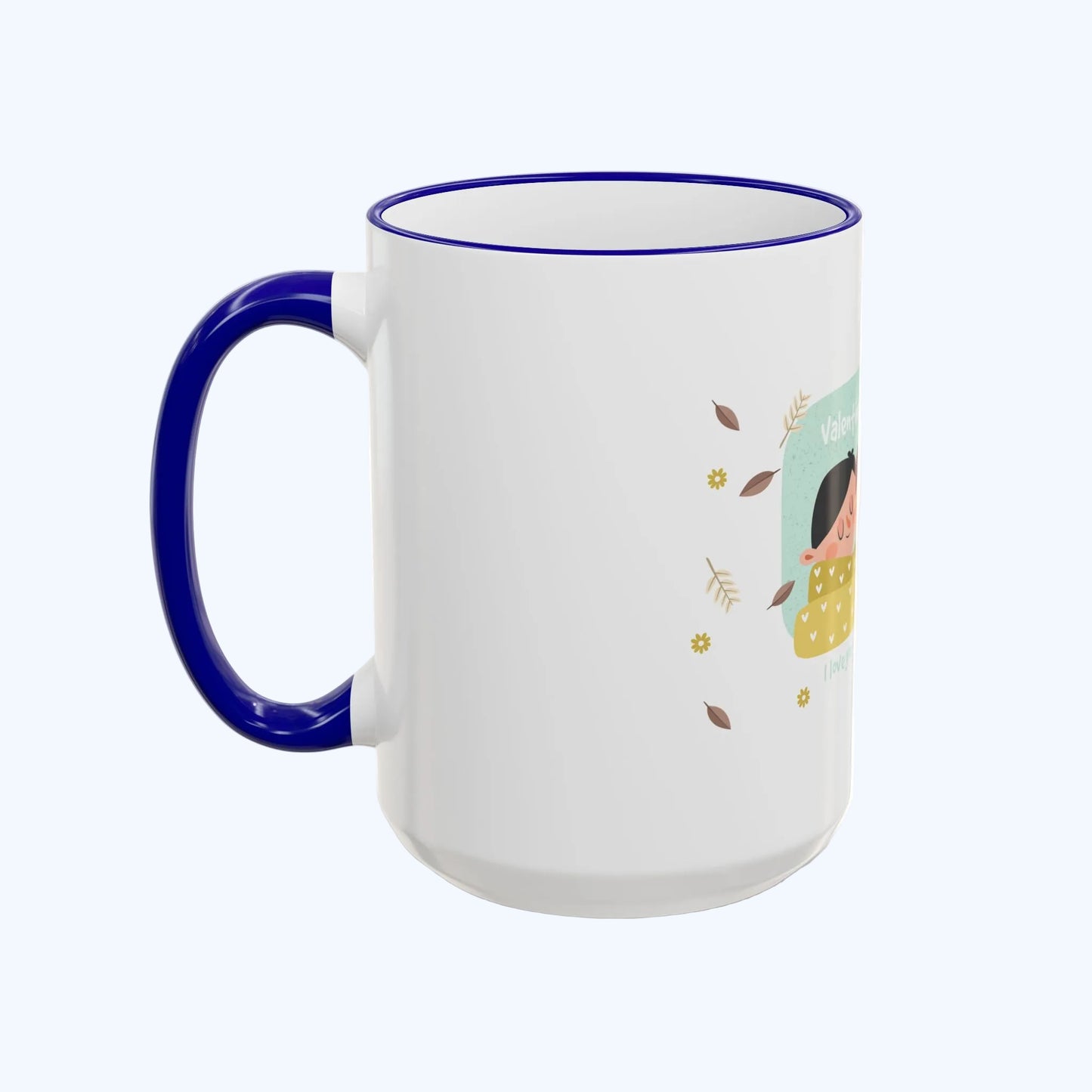 Accent Rim & Handle Mug (11oz, 15oz)