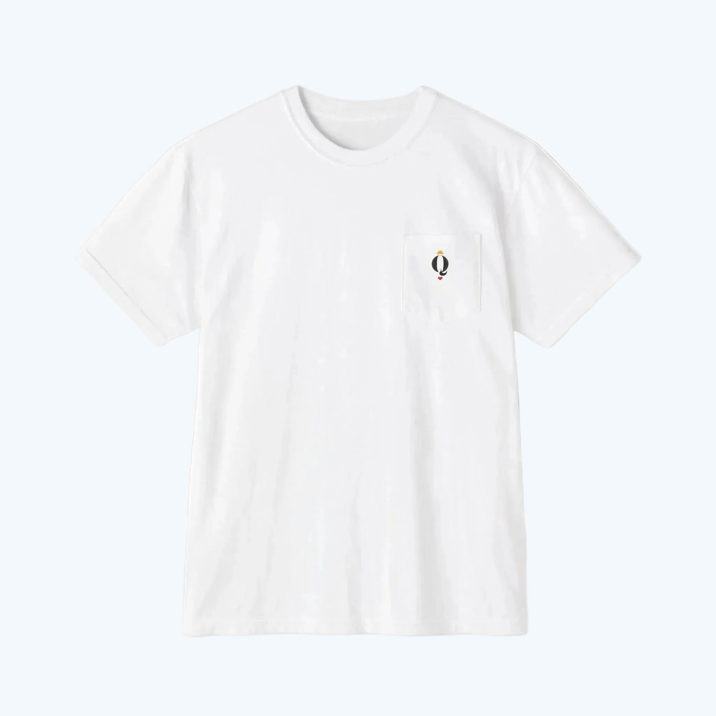Minimal Pocket T-Shirt — Small Pocket Logo Tee